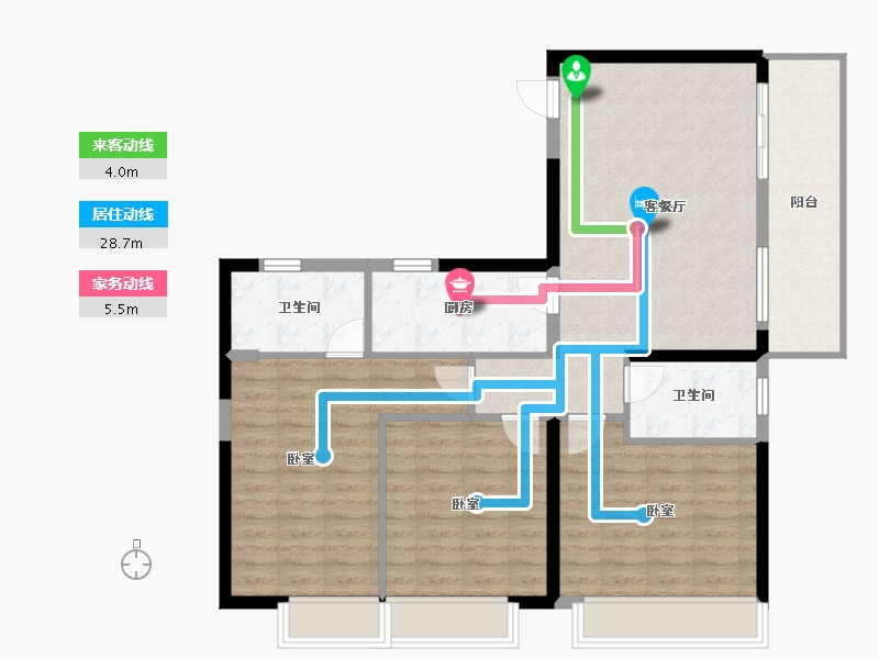 湖北省-武汉市-车都春台里-100.10-户型库-动静线