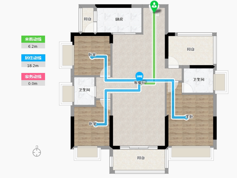 广东省-惠州市-世纪金湖-98.99-户型库-动静线