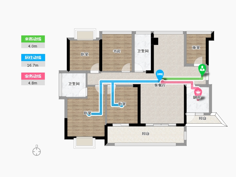 广东省-惠州市-中洲中央公园-114.35-户型库-动静线