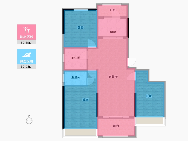 河南省-许昌市-怡和华府-99.00-户型库-动静分区