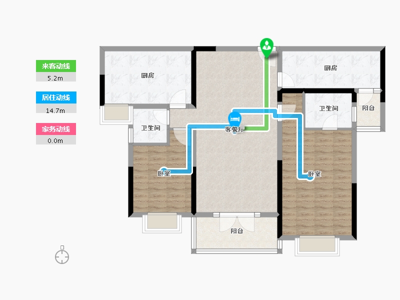 湖北省-宜昌市-三江至禧-112.95-户型库-动静线