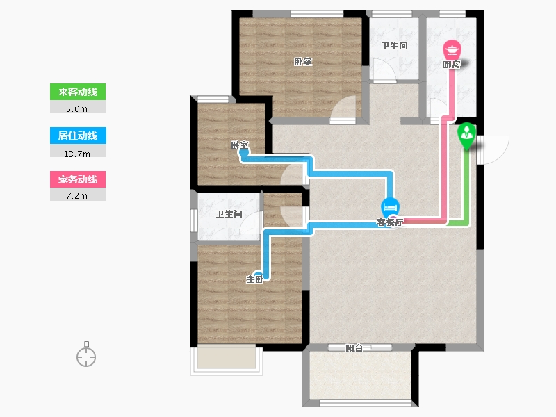 安徽省-六安市-六安紫御府-103.31-户型库-动静线