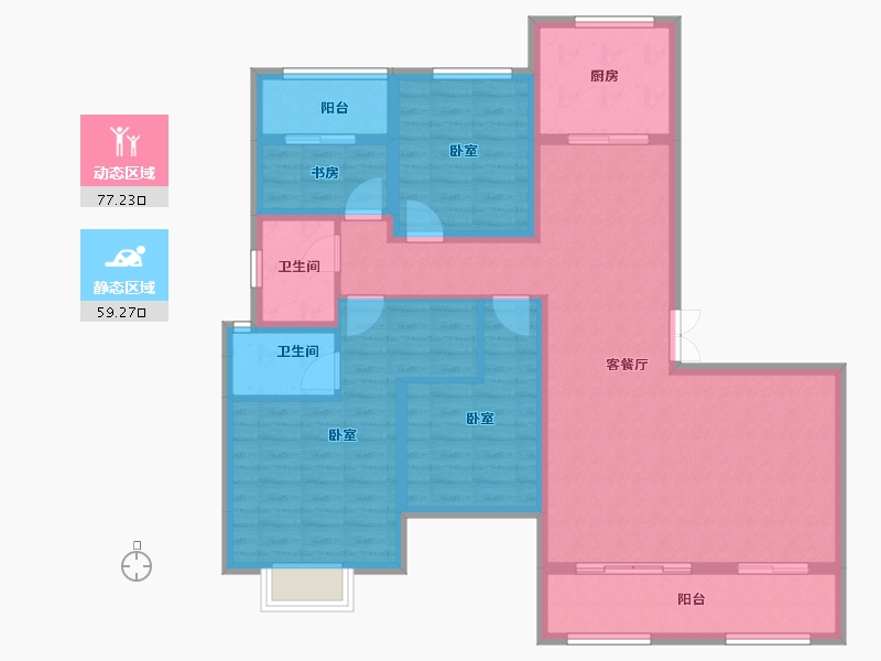 河南省-开封市-通许田润新城-122.45-户型库-动静分区