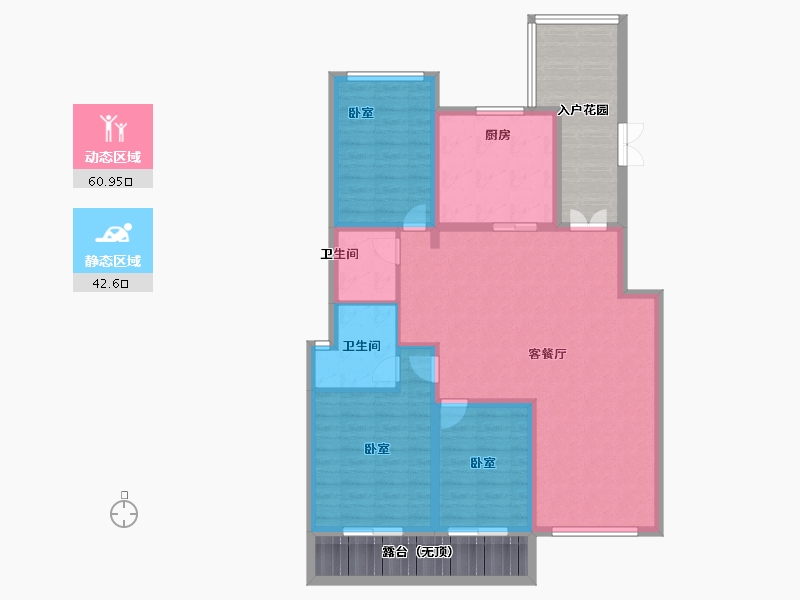 河南省-开封市-香榭华庭-111.99-户型库-动静分区