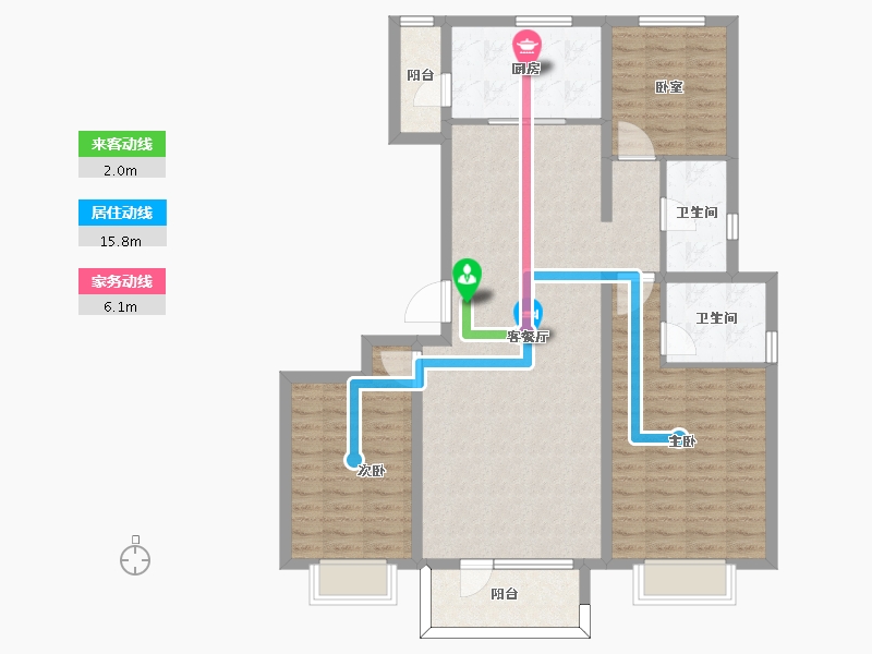 山东省-东营市-东亚清风小镇-108.94-户型库-动静线