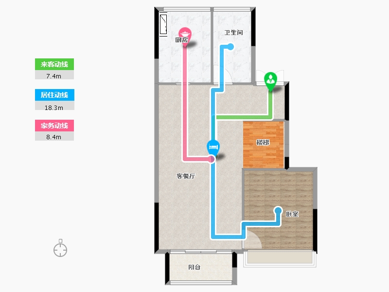 广东省-广州市-绿城桂语兰庭-117.60-户型库-动静线