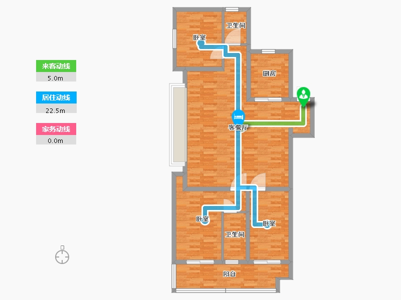 河南省-郑州市-郑州孔雀城星河府-100.00-户型库-动静线