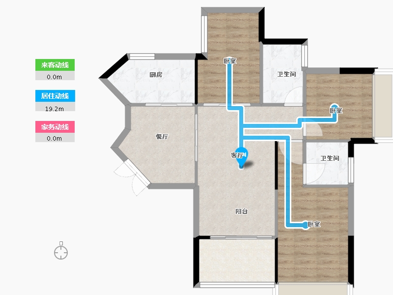 广东省-广州市-广州颐和盛世-82.00-户型库-动静线