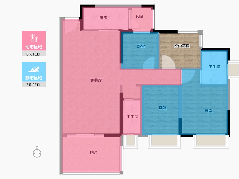 广东省-广州市-合家和府-99.00-户型库-动静分区