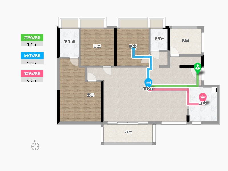 广东省-广州市-保利麓湖-116.40-户型库-动静线