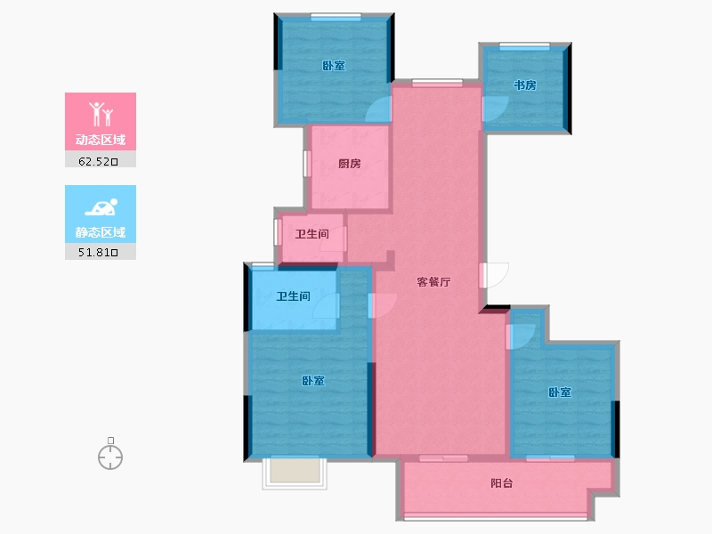 河南省-郑州市-滨河春晓-102.01-户型库-动静分区