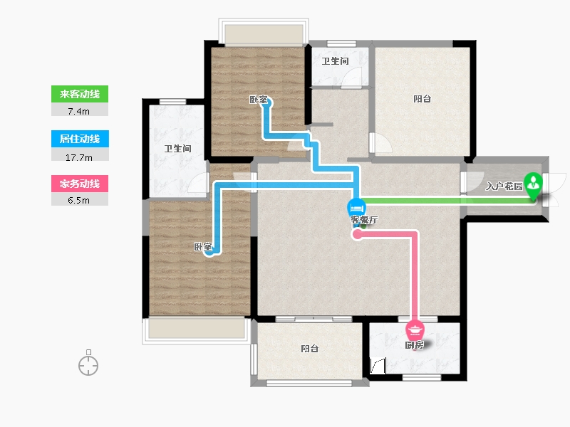 广东省-湛江市-旭阳·热带森林-134.72-户型库-动静线