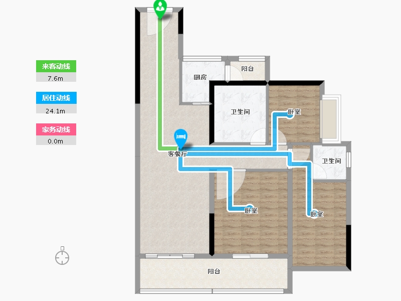 广东省-湛江市-裕达豪庭-109.28-户型库-动静线