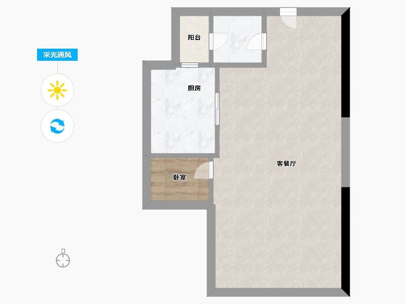 广东省-深圳市-中洲滨海商业中心-38.00-户型库-采光通风