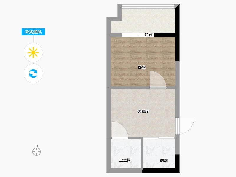 广东省-深圳市-天谷大楼-35.00-户型库-采光通风