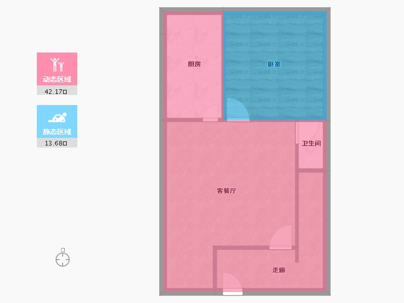 广东省-珠海市-金汇国际广场-50.43-户型库-动静分区