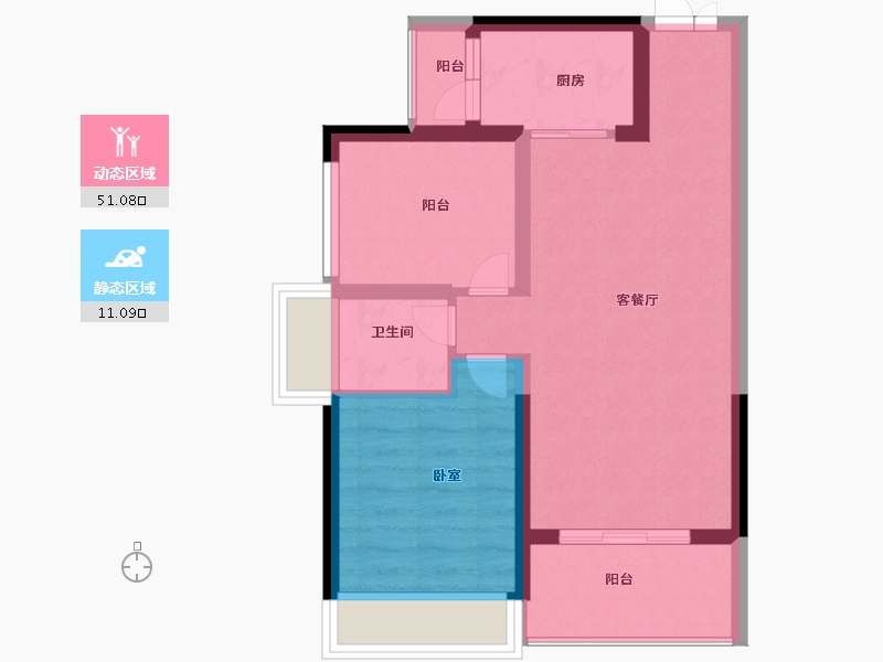 广东省-湛江市-旭阳·热带森林-55.00-户型库-动静分区