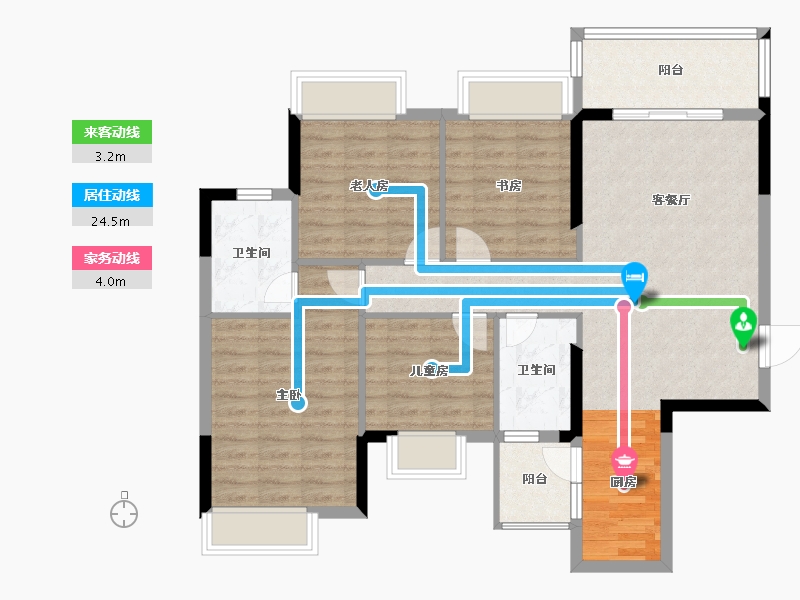 广西壮族自治区-贺州市-天池山中脊-97.34-户型库-动静线