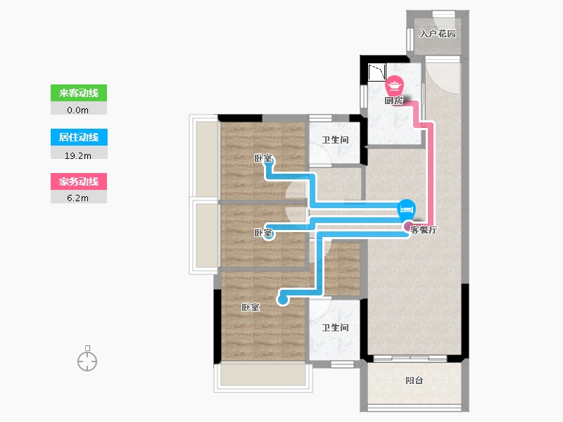 广东省-广州市-富力清远中以科技小镇-78.52-户型库-动静线