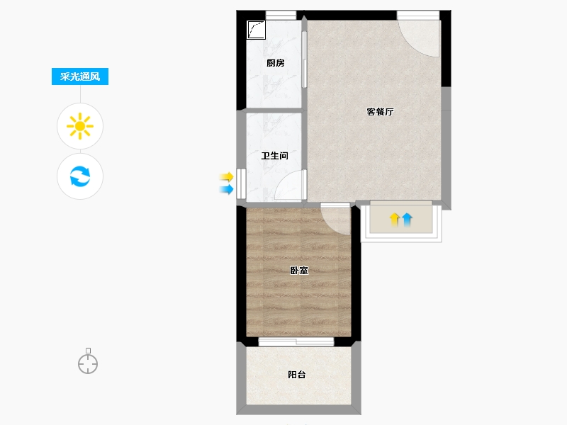 广东省-湛江市-奥园·16海里-37.06-户型库-采光通风