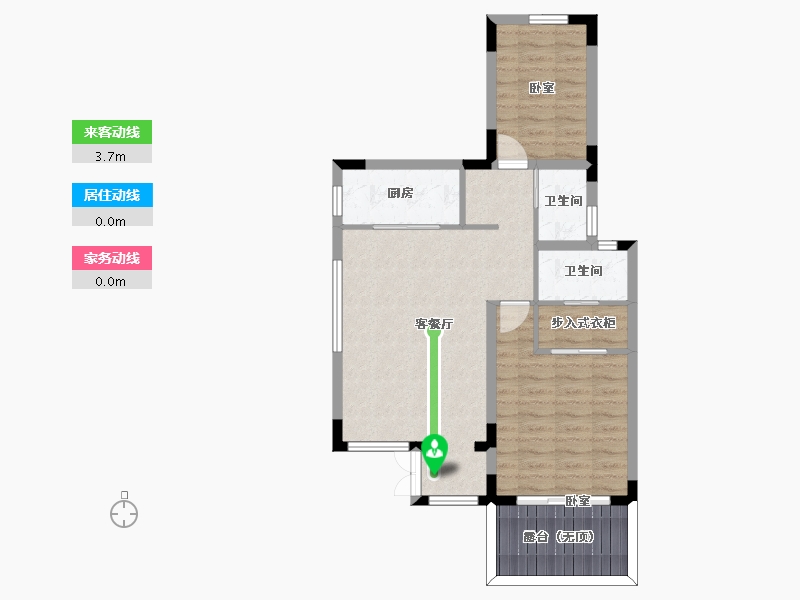 安徽省-黄山市-荣盛浦溪水镇-73.01-户型库-动静线