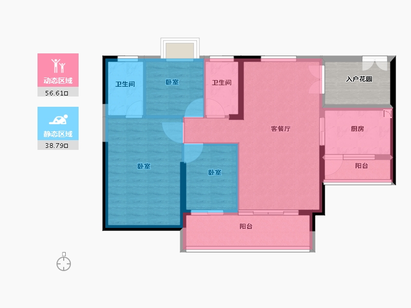 广东省-广州市-悦江上品-92.01-户型库-动静分区