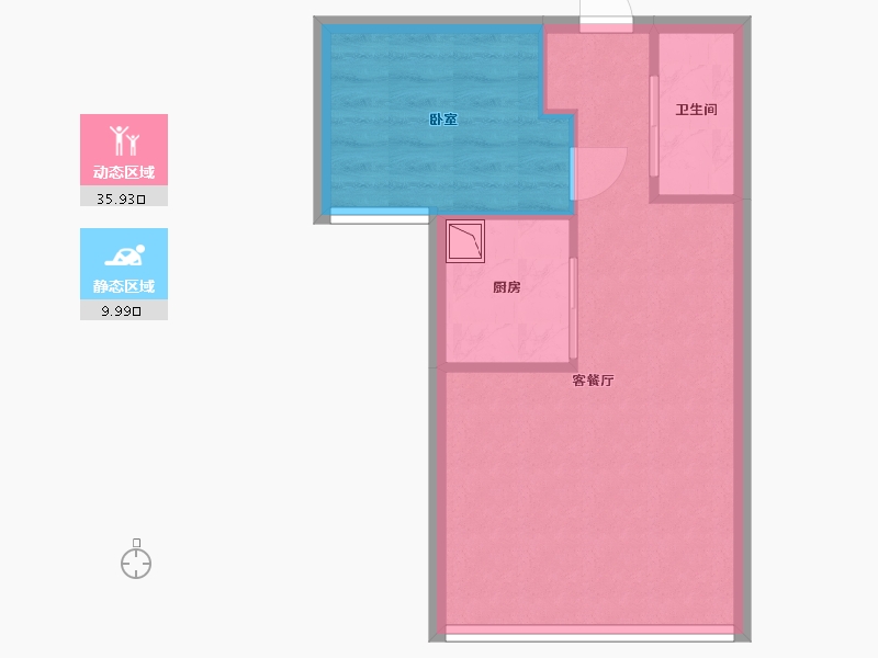 广东省-广州市-逸合中心-41.05-户型库-动静分区