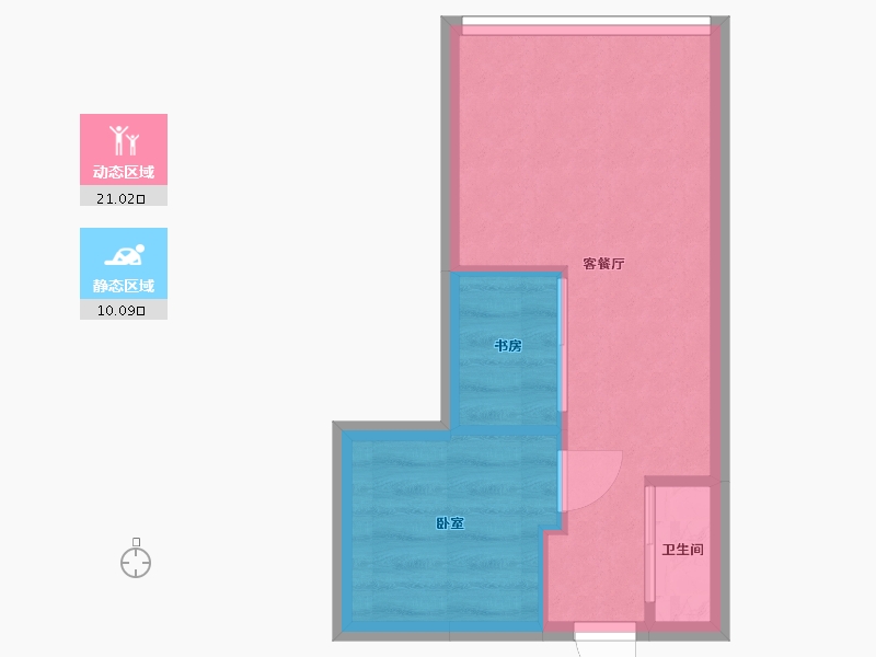 广东省-广州市-逸合中心-27.60-户型库-动静分区