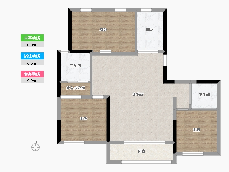 吉林省-长春市-大众置业理想城市-88.28-户型库-动静线