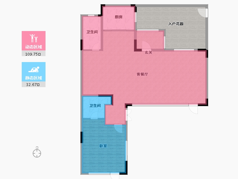 山东省-青岛市-城投南信天骄观澜-155.29-户型库-动静分区