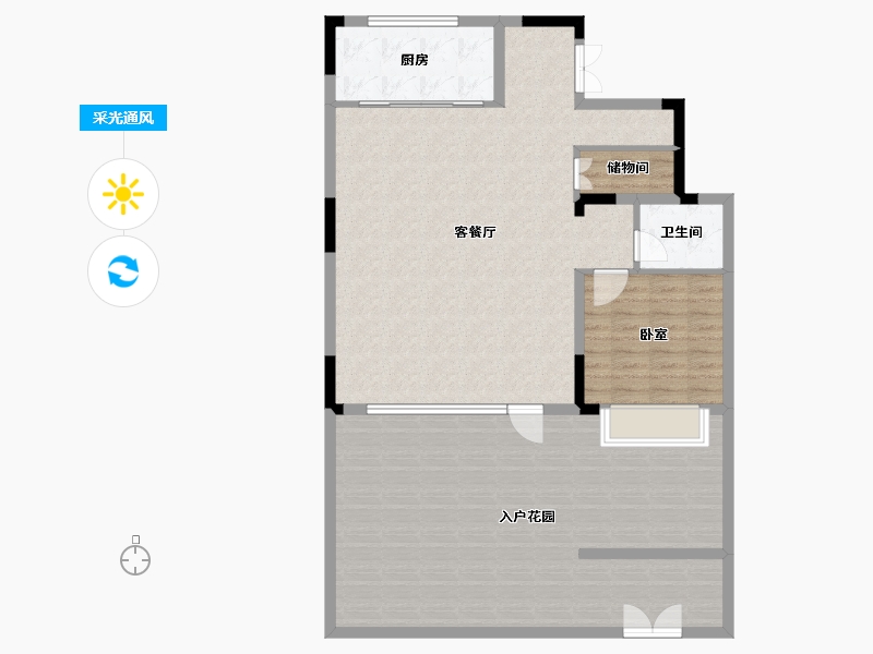 山东省-青岛市-城投南信天骄观澜-133.84-户型库-采光通风