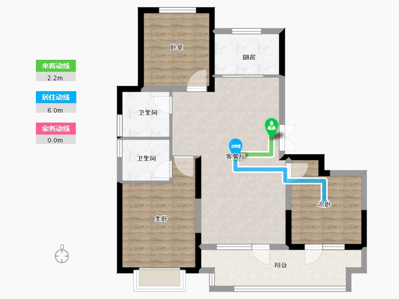 山东省-青岛市-苏荷东区-92.04-户型库-动静线