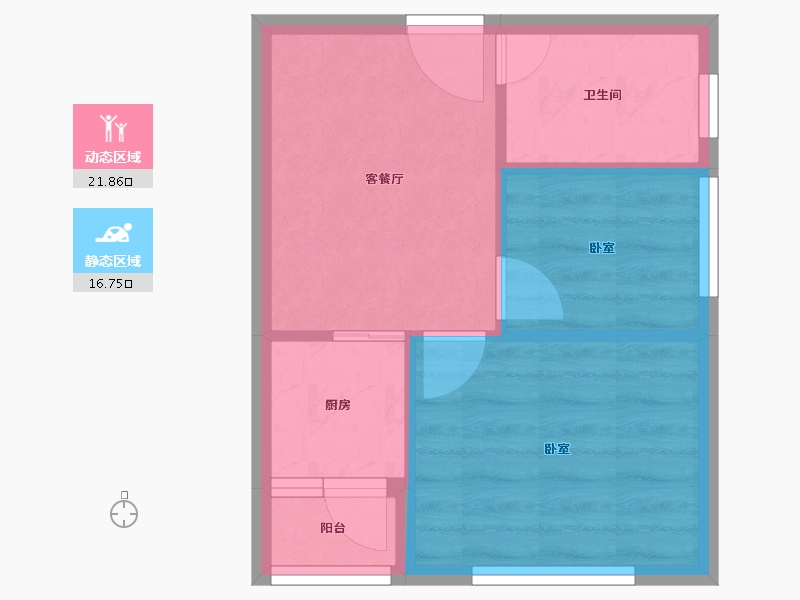 湖南省-长沙市-鑫苑名家-34.27-户型库-动静分区