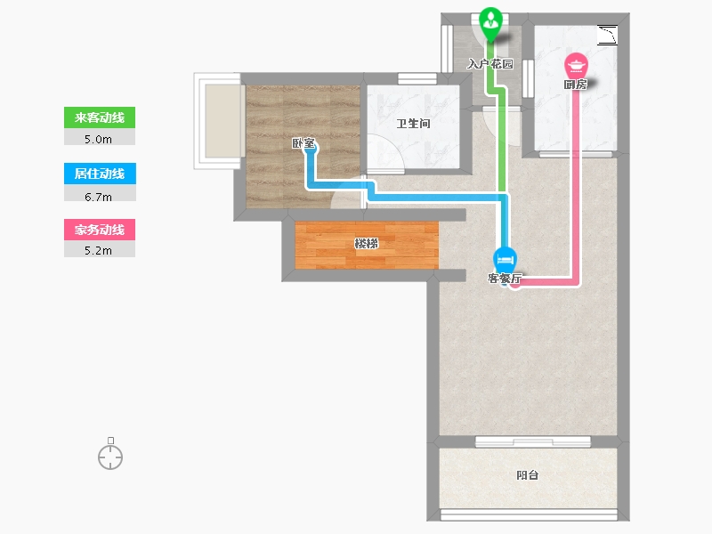 广东省-广州市-中国铁建花语岭南-47.58-户型库-动静线