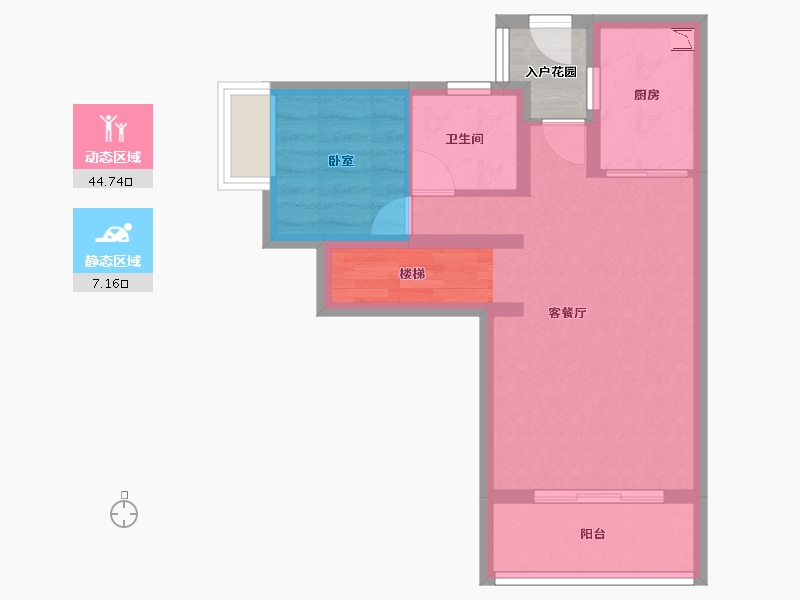 广东省-广州市-中国铁建花语岭南-47.58-户型库-动静分区