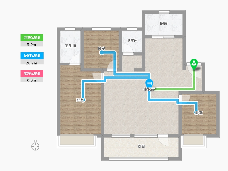 山东省-济宁市-保利·和府-100.00-户型库-动静线