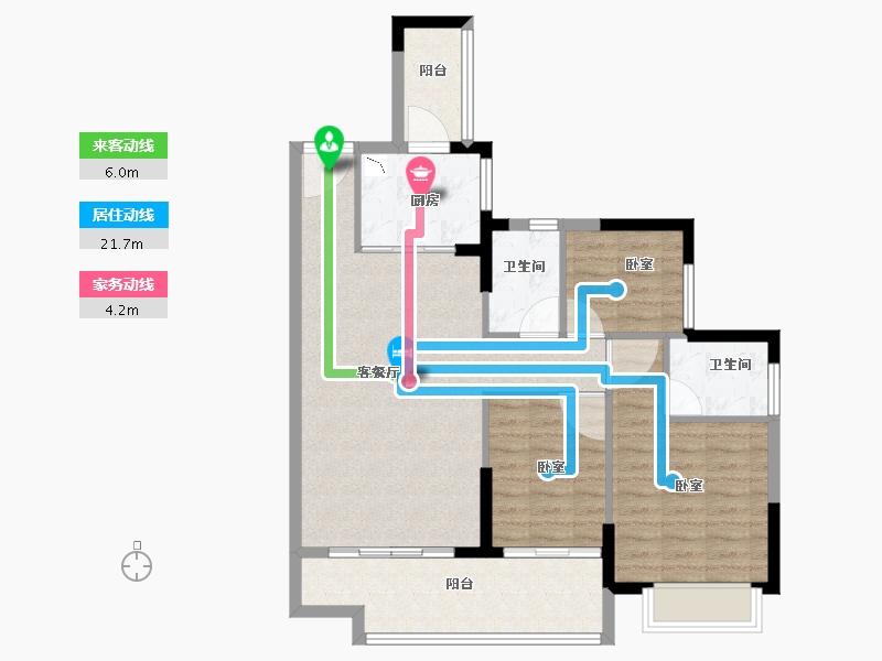 广东省-广州市-悦江上品-89.00-户型库-动静线