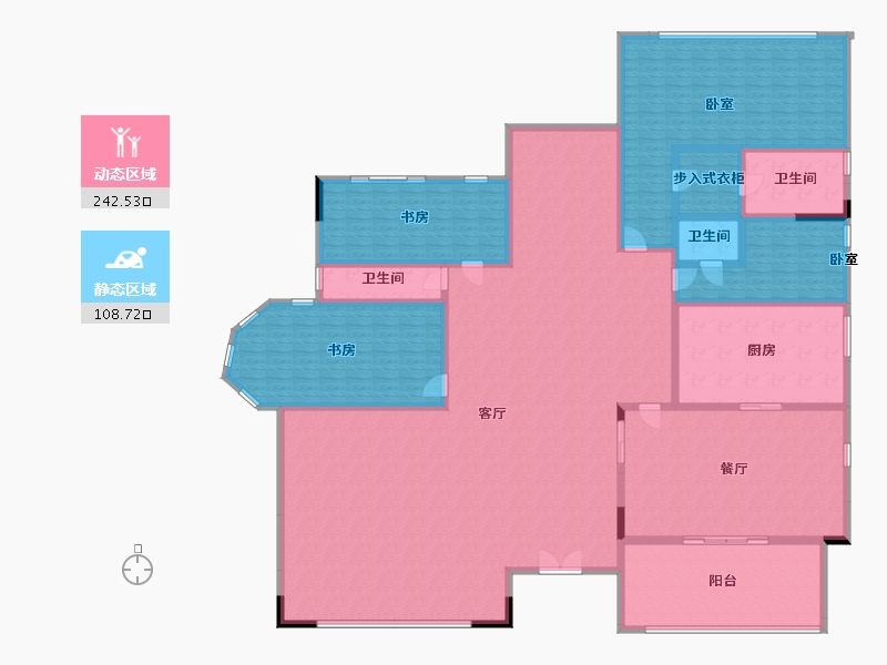 广东省-广州市-御湖山-324.89-户型库-动静分区