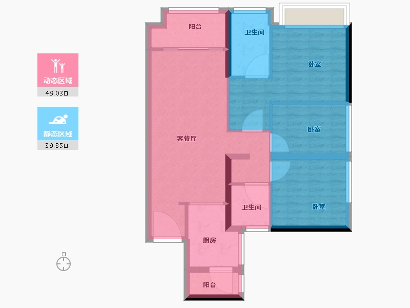 广东省-广州市-招商悦府-78.00-户型库-动静分区