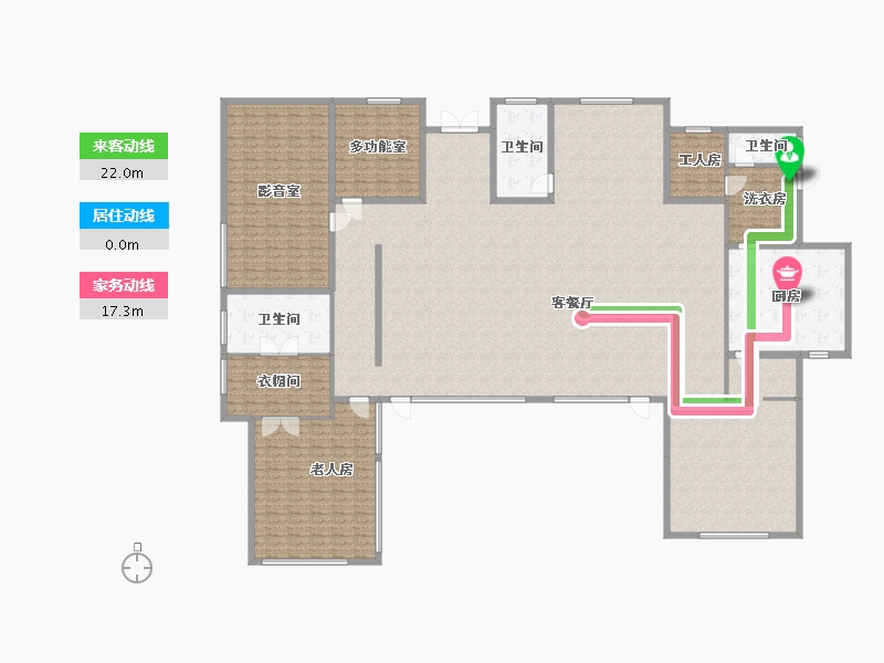 湖北省-武汉市-天屿湖-357.00-户型库-动静线