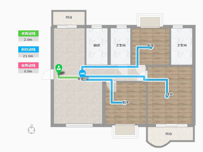 湖北省-武汉市-光谷东郡-81.78-户型库-动静线