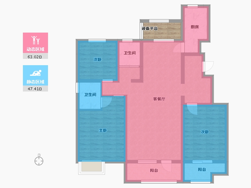 山东省-潍坊市-杨家埠文化创意梦想小镇-100.80-户型库-动静分区