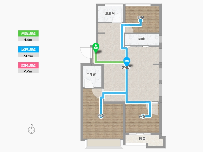 湖北省-武汉市-中德·金科学府-113.00-户型库-动静线