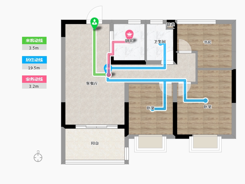 江苏省-镇江市-嘉源·首府-71.01-户型库-动静线