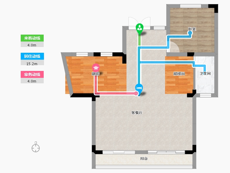 广东省-江门市-时代雁山湖（鹤山）-72.03-户型库-动静线