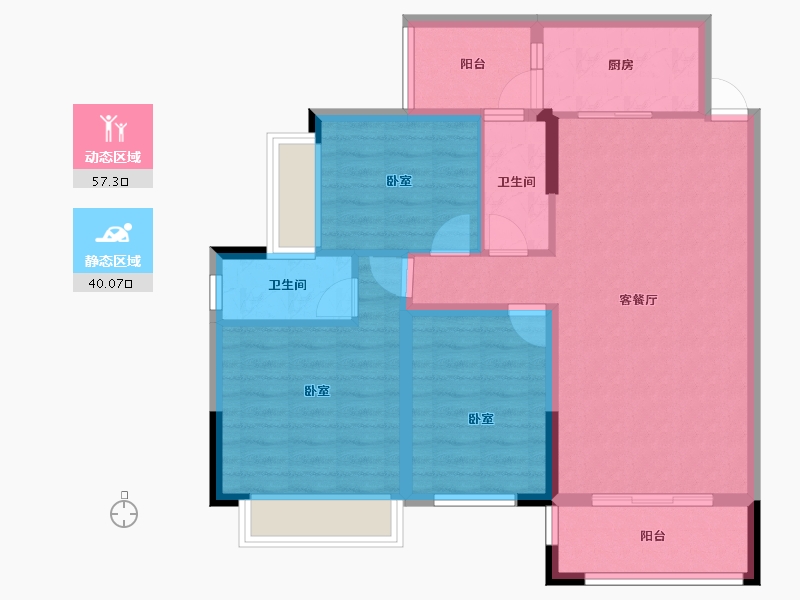 广东省-佛山市-明城壹号-86.98-户型库-动静分区