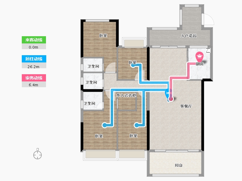 广东省-汕头市-天悦湾-157.01-户型库-动静线