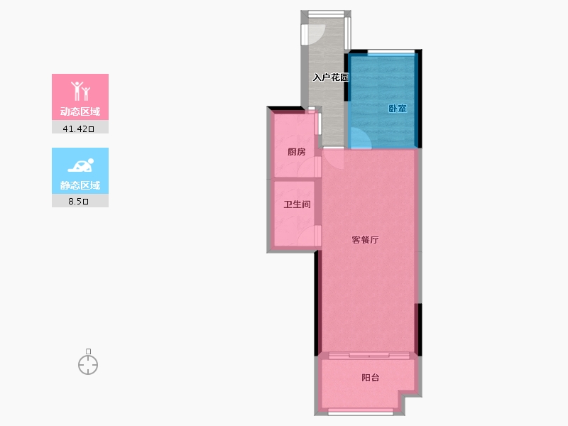 广东省-广州市-宝能彩云之上-50.00-户型库-动静分区