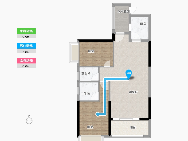 广东省-汕头市-天悦湾-80.00-户型库-动静线