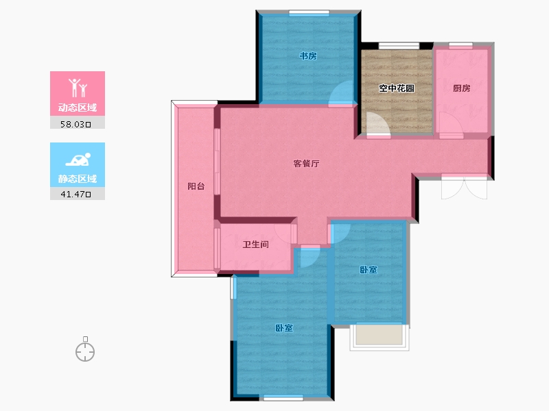 河南省-周口市-永丰观澜国际-97.00-户型库-动静分区